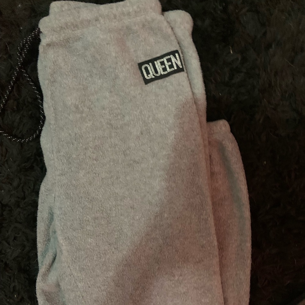 Gray sweats